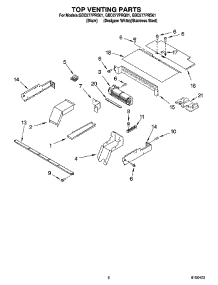 05 - Top Venting Parts, Optional Parts parts for Whirlpool Oven GBD277PRS01 from AppliancePartsPros.com