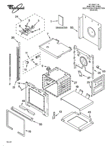 Oven parts for Whirlpool Oven GBS307NKB0 from AppliancePartsPros.com