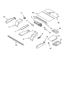 Top Venting parts for Whirlpool Oven GBD307NKB0 from AppliancePartsPros.com