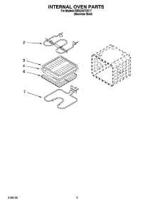 04 - Internal Oven Parts parts for Whirlpool Oven RBS245PDS17 from AppliancePartsPros.com