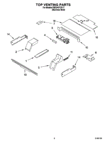 05 - Top Venting Parts, Optional Parts parts for Whirlpool Oven RBS245PDS17 from AppliancePartsPros.com