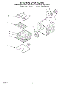 04 - Internal Oven Parts parts for Whirlpool Oven GBS277PDS11 from AppliancePartsPros.com