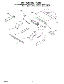 07 - Top Venting Parts, Optional Parts parts for Whirlpool Oven RBD245PDS14 from AppliancePartsPros.com