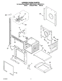 02 - Upper Oven parts for Whirlpool Oven RBD275PDT13 from AppliancePartsPros.com