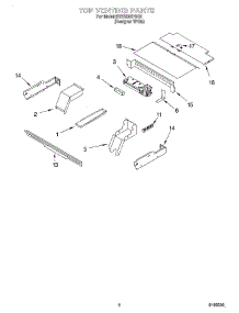 05 - Top Venting, Optional parts for Whirlpool Oven 8RBS245PDQ1 from AppliancePartsPros.com
