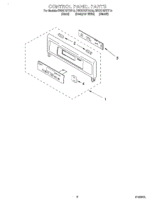 06 - Control Panel parts for Whirlpool Oven RBD275PDB10 from AppliancePartsPros.com