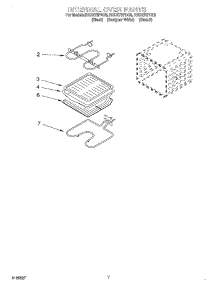 05 - Internal Oven parts for Whirlpool Oven RBD275PDT9 from AppliancePartsPros.com