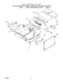 09 - Top Venting, Optional parts for Whirlpool Oven GMC305PDZ4 from AppliancePartsPros.com