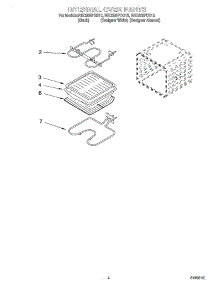 03 - Internal Oven parts for Whirlpool Oven RBD306PDB10 from AppliancePartsPros.com