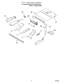 05 - Top Venting, Optional parts for Whirlpool Oven RBD276PDB9 from AppliancePartsPros.com