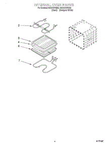 03 - Internal Oven parts for Whirlpool Oven RBD276PDB8 from AppliancePartsPros.com