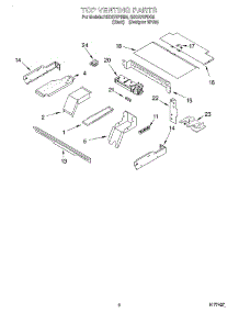 05 - Top Venting, Optional parts for Whirlpool Oven RBD276PDB8 from AppliancePartsPros.com