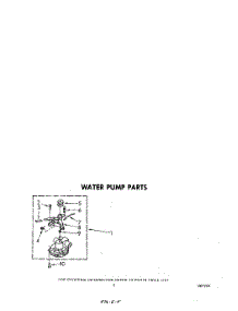 05 - Water Pump parts for Whirlpool Washer LA5500XKW2 from AppliancePartsPros.com