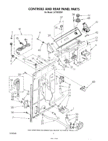 03 - Controls And Rear Panel parts for Whirlpool Washer LA7780XSW1 from AppliancePartsPros.com