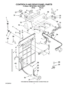 02 - Controls And Rear Panel Parts parts for Whirlpool Washer 7MWT96700SQ1 from AppliancePartsPros.com
