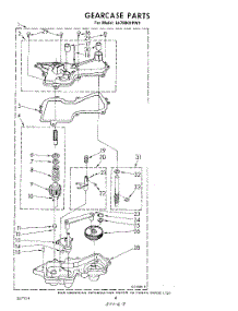 07 - Gearcase parts for Whirlpool Washer LA7800XPW1 from AppliancePartsPros.com
