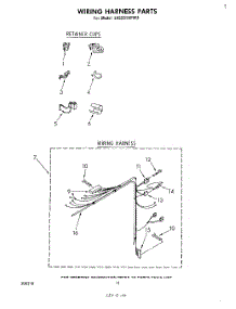 08 - Wiring Harness parts for Whirlpool Washer LA5591XPW3 from AppliancePartsPros.com