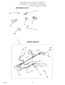 07 - Wiring Harness parts for Whirlpool Washer LLT7144AN0 from AppliancePartsPros.com
