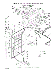 02 - Controls And Rear Panel Parts parts for Whirlpool Washer 7MWT98840WW1 from AppliancePartsPros.com