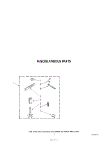 05 - Miscellaneous parts for Whirlpool Washer LA5200XTW0 from AppliancePartsPros.com