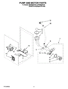 06 - Pump And Motor Parts, Optional Parts (Not Included) parts for Whirlpool Washer WFW9600TW02 from AppliancePartsPros.com
