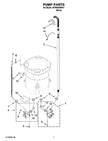 04 - Pump Parts, Optional Parts (Not Included) parts for Whirlpool Washer WTW6500WW1 from AppliancePartsPros.com