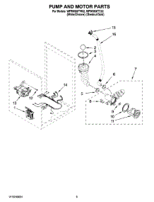06 - Pump And Motor Parts, Optional Parts (Not Included) parts for Whirlpool Washer WFW9500TC02 from AppliancePartsPros.com