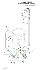 04 - Pump Parts, Optional Parts (Not Included) parts for Whirlpool Washer WTW6700TU2 from AppliancePartsPros.com