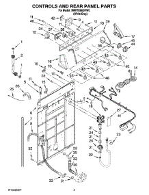 02 - Controls And Rear Panel Parts parts for Whirlpool Washer 7MWT99920VW0 from AppliancePartsPros.com