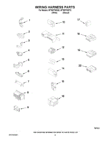 06 - Wiring Harness Parts parts for Whirlpool Washer WTW5790SQ2 from AppliancePartsPros.com