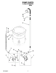 04 - Pump Parts, Optional Parts (Not Included) parts for Whirlpool Washer WTW6200VW0 from AppliancePartsPros.com