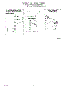 09 - Water System parts for Whirlpool Washer LSR7233EQ1 from AppliancePartsPros.com