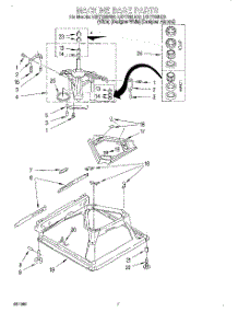04 - Machine Base parts for Whirlpool Washer LSR7233EZ0 from AppliancePartsPros.com