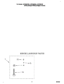 03 - Miscellaneous parts for Whirlpool Washer LSR7233DZ0 from AppliancePartsPros.com