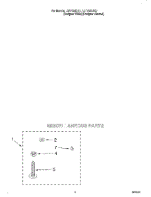 03 - Miscellaneous parts for Whirlpool Washer LSR7233DQ1 from AppliancePartsPros.com