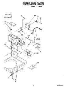 03 - Meter Case Parts parts for Whirlpool Washer CAM2752TQ2 from AppliancePartsPros.com