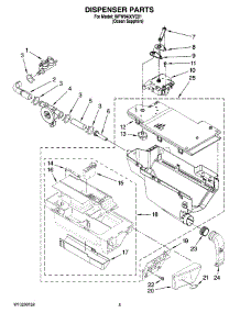 04 - Dispenser Parts parts for Whirlpool Washer WFW9400VE01 from AppliancePartsPros.com