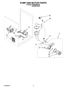 06 - Pump And Motor Parts, Optional Parts (Not Included) parts for Whirlpool Washer WFW9300VU02 from AppliancePartsPros.com