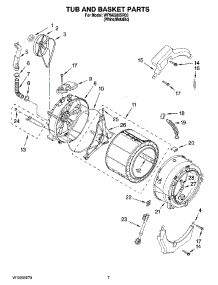 06 - Tub And Basket Parts, Optional Parts (Not Included) parts for Whirlpool Washer WFW8500SR03 from AppliancePartsPros.com
