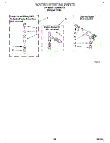 10 - Water System parts for Whirlpool Washer LLR9245BQ1 from AppliancePartsPros.com