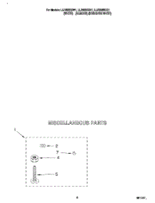 04 - Miscellaneous parts for Whirlpool Washer LLR8233BW1 from AppliancePartsPros.com