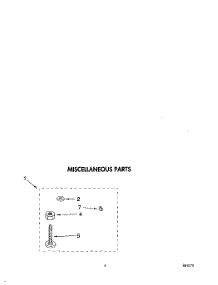 04 - Miscellaneous parts for Whirlpool Washer LLR8233BN0 from AppliancePartsPros.com