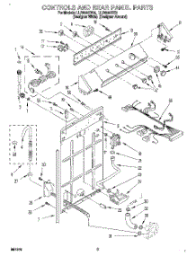 02 - Controls And Rear Panel parts for Whirlpool Washer LLR8245DQ0 from AppliancePartsPros.com