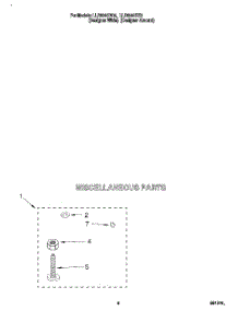 04 - Miscellaneous parts for Whirlpool Washer LLR8245DQ0 from AppliancePartsPros.com