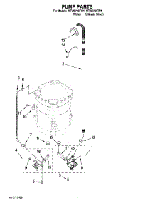 04 - Pump Parts, Optional Parts (Not Included) parts for Whirlpool Washer WTW6700TW1 from AppliancePartsPros.com
