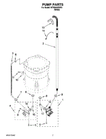 04 - Pump Parts, Optional Parts (Not Included) parts for Whirlpool Washer WTW6400SW3 from AppliancePartsPros.com