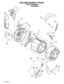 06 - Tub And Basket Parts, Optional Parts (Not Included) parts for Whirlpool Washer WFW8500SR02 from AppliancePartsPros.com