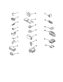 Wiring Harness parts for Whirlpool Washer LSQ9560PW2 from AppliancePartsPros.com