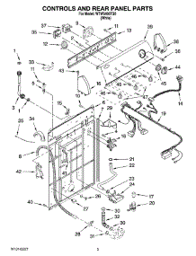 02 - Controls And Rear Panel Parts parts for Whirlpool Washer WTW5400TQ0 from AppliancePartsPros.com