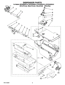 04 - Dispenser Parts parts for Whirlpool Washer WFW9400SBA10 from AppliancePartsPros.com